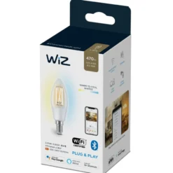 6 stk Wiz E14 kertepære, 2700K-6500K, 4,9W