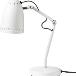 Superliving Dynamo bordlampe, hvid