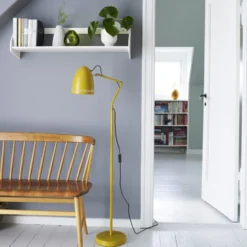 Superliving Dynamo gulvlampe, gul