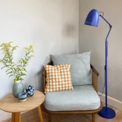 Superliving Dynamo gulvlampe, mørk blå