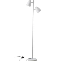 Superliving Dynamo Twin gulvlampe, hvid