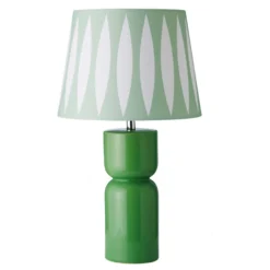 Superliving Paris bordlampe, grøn