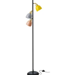 Superliving Urban Triple gulvlampe, flerfarvet