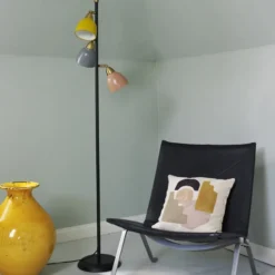 Superliving Urban Triple gulvlampe, flerfarvet