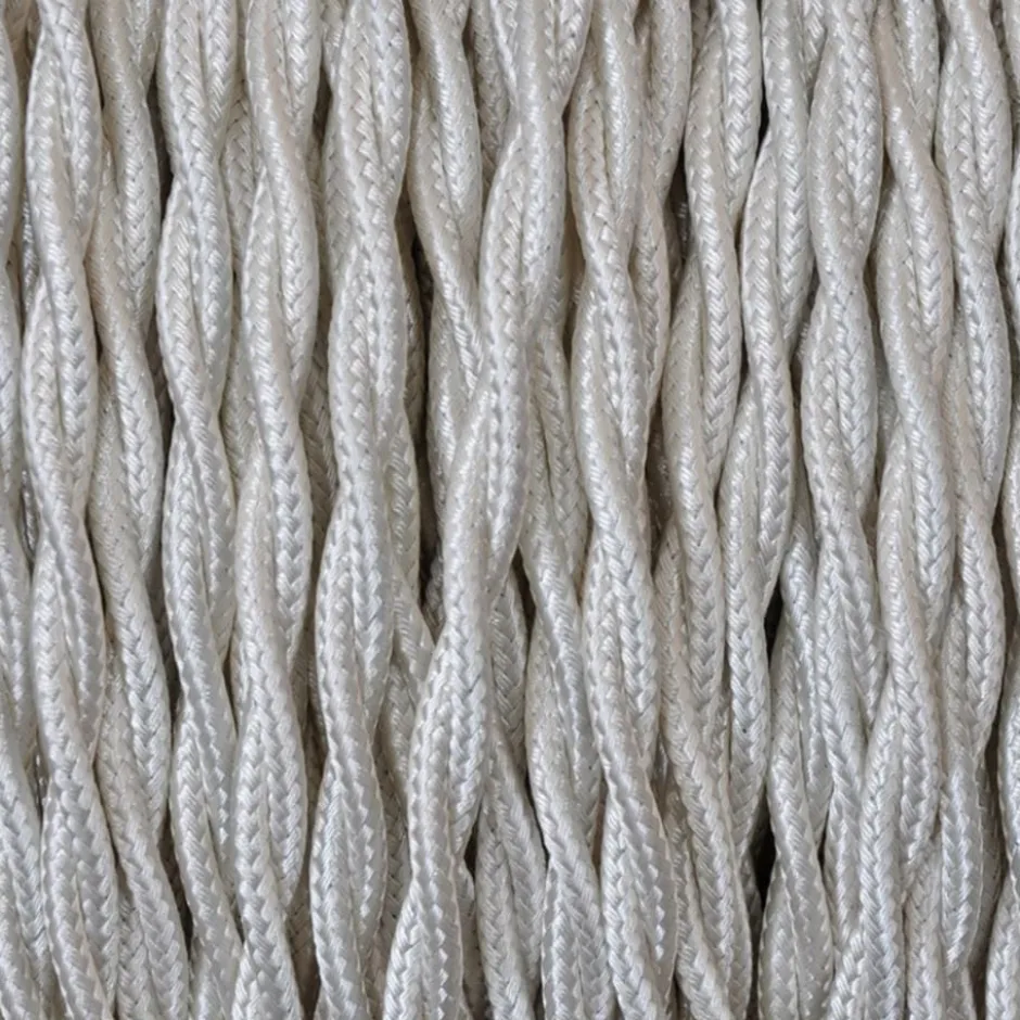 TBI stofledning, snoet sølv, metervare