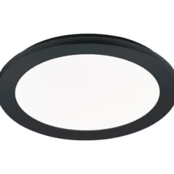 Trio Lighting Camillus loftlampe, sort, Ø26 cm