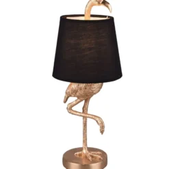 Trio Lighting Lola bordlampe, sort/guld