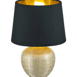 Trio Lighting Luxor bordlampe, guld, 26 cm