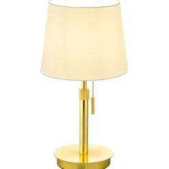 Trio Lighting Lyon bordlampe, messing