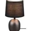 Trio Lighting Malou bordlampe, sort