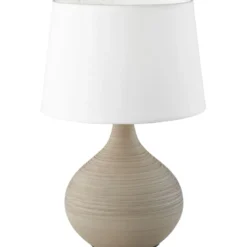 Trio Lighting Martin bordlampe, cappuccino