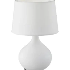 Trio Lighting Martin bordlampe, hvid