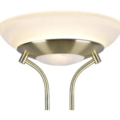 Trio Lighting Orson gulvlampe, messing