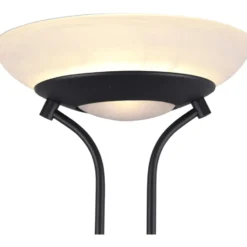 Trio Lighting Orson gulvlampe, sort