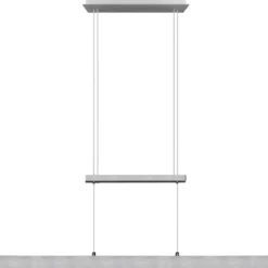 Trio Lighting Paros langbordspendel, aluminium