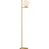 Trio Lighting Pure gulvlampe, messing