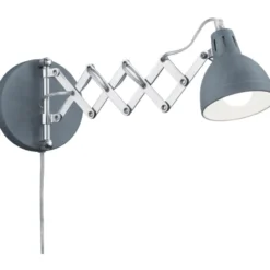 Trio Lighting Scissor sakselampe, beton