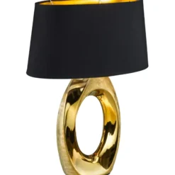 Trio Lighting Taba bordlampe, guld, 52 cm