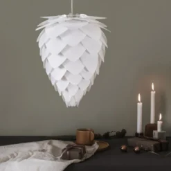 Umage Conia lampeskærm, hvid, Ø40 cm