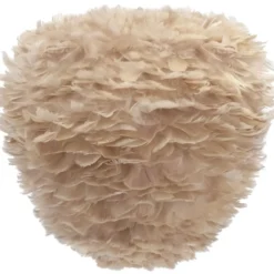Umage Eos Evia fjerlampeskærm, brun, Ø40 cm