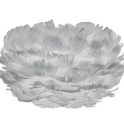 Umage Eos fjerlampeskærm, grå, Ø22 cm