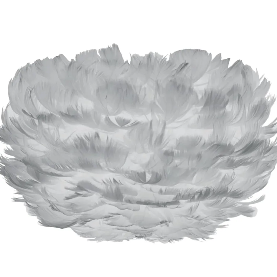 Umage Eos fjerlampeskærm, grå, Ø22 cm