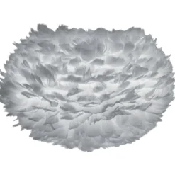 Umage Eos fjerlampeskærm, grå, Ø45 cm