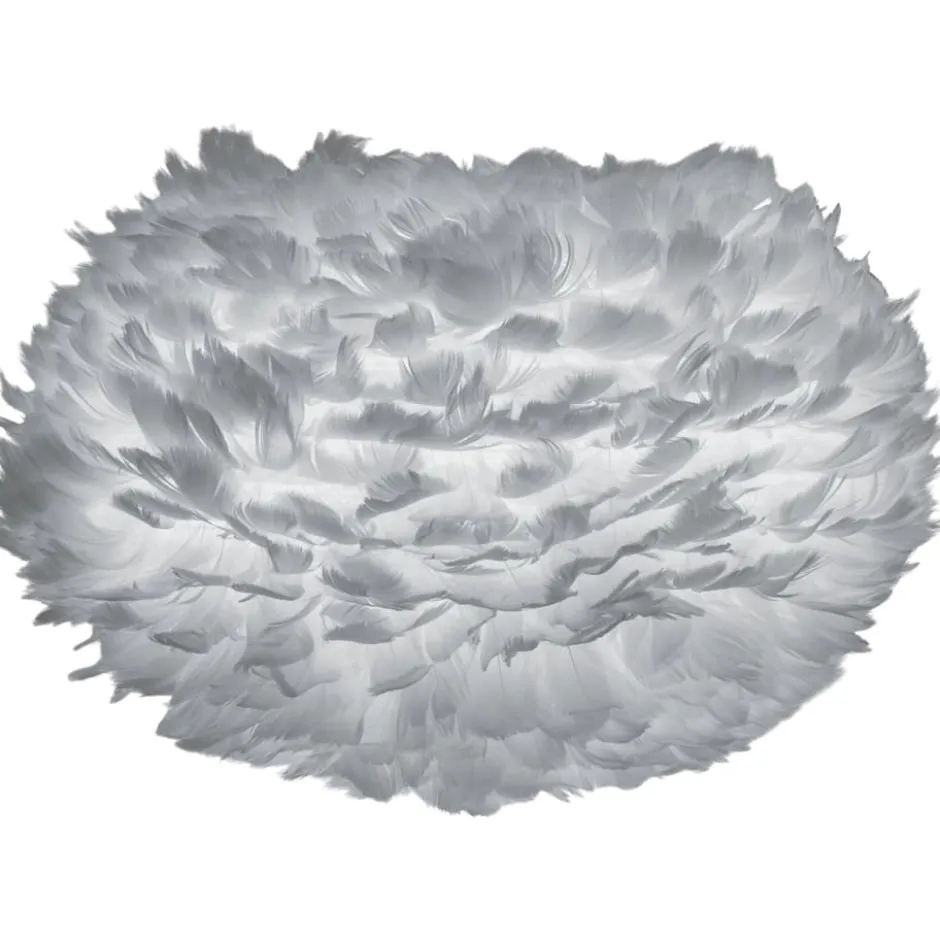 Umage Eos fjerlampeskærm, grå, Ø45 cm