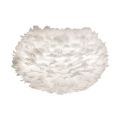 Umage Eos fjerlampeskærm, hvid, Ø45 cm