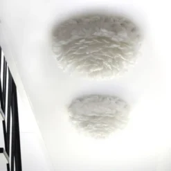 Umage Eos Up loft- & væglampe, hvid, Ø40 cm