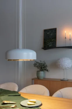 Umage Hazel pendel, hvid, Ø40 cm