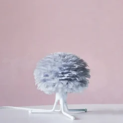 Umage Mini Eos fjer bordlampe, grå