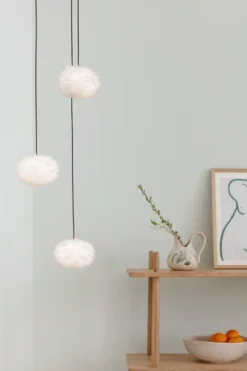 Umage Rosette Mini klyngependel, 3 lamper