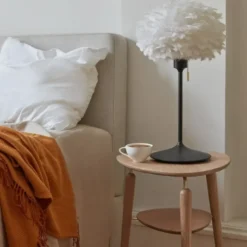 Umage Santé bordlampefod med USB, sort