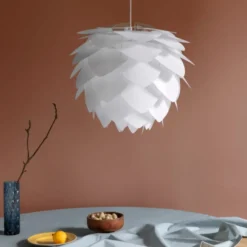 Umage Silvia lampeskærm, hvid, Ø32 cm