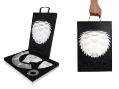 Umage Silvia lampeskærm, stål, Ø32 cm