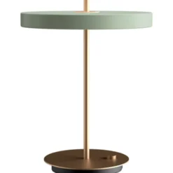 Umage Asteria bordlampe med USB, lysegrøn