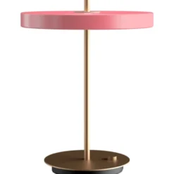 Umage Asteria bordlampe med USB, lyserød