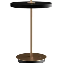 Umage Asteria Move genopladelig bordlampe, sort
