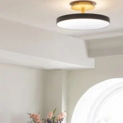 Umage Asteria Up loftlampe, grå, Ø43 cm