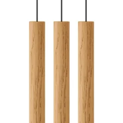 Umage Chimes klyngependel, lyst træ