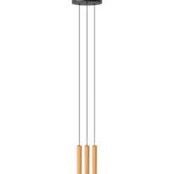 Umage Chimes klyngependel, lyst træ