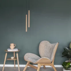 Umage Chimes Tall pendel, lyst træ