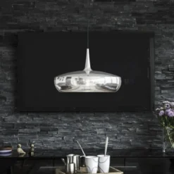 Umage Clava Dine lampeskærm, krom