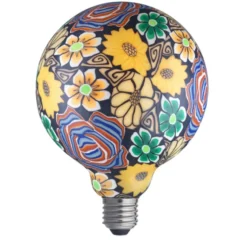 Unison Flower E27 globepære, 2700K, 1,6W