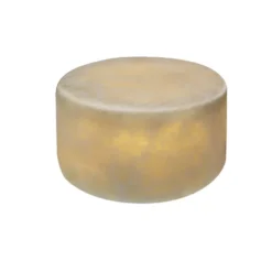 Unison marmor bordlys, silke, H4 cm
