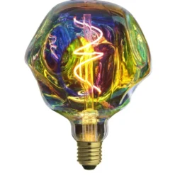 Unison Rainbow Halo E27 globepære, 1800K, 4W