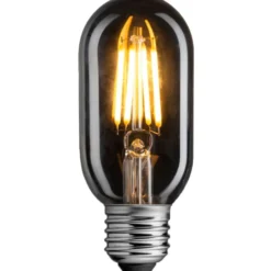 Unison Uni-Ledison E27 rørpære med skumringssensor, 2200K, 4W