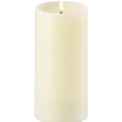 Uyuni LED bloklys, batteri, råhvid
