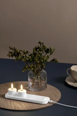 Uyuni opladestander til genopladelig fyrfadslys